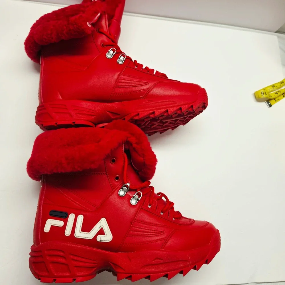 Fila disruptor shearling
